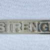 Sterling Silver 'Strength' Pendant Necklace - Image 3