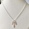 Sterling Silver 'Strength' Pendant Necklace - Image 4